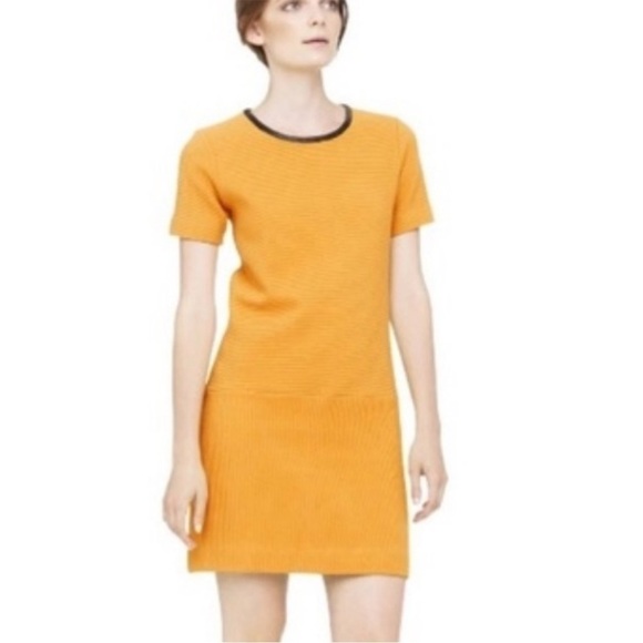 Club Monaco Size 0 Yellow Dress - Picture 1 of 9